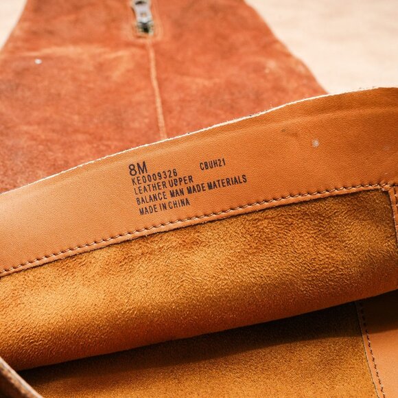 Kork Ease Women Addison OTK Brown Distress Suede Zip Tall Boots sz 8 - Picture 9 of 9